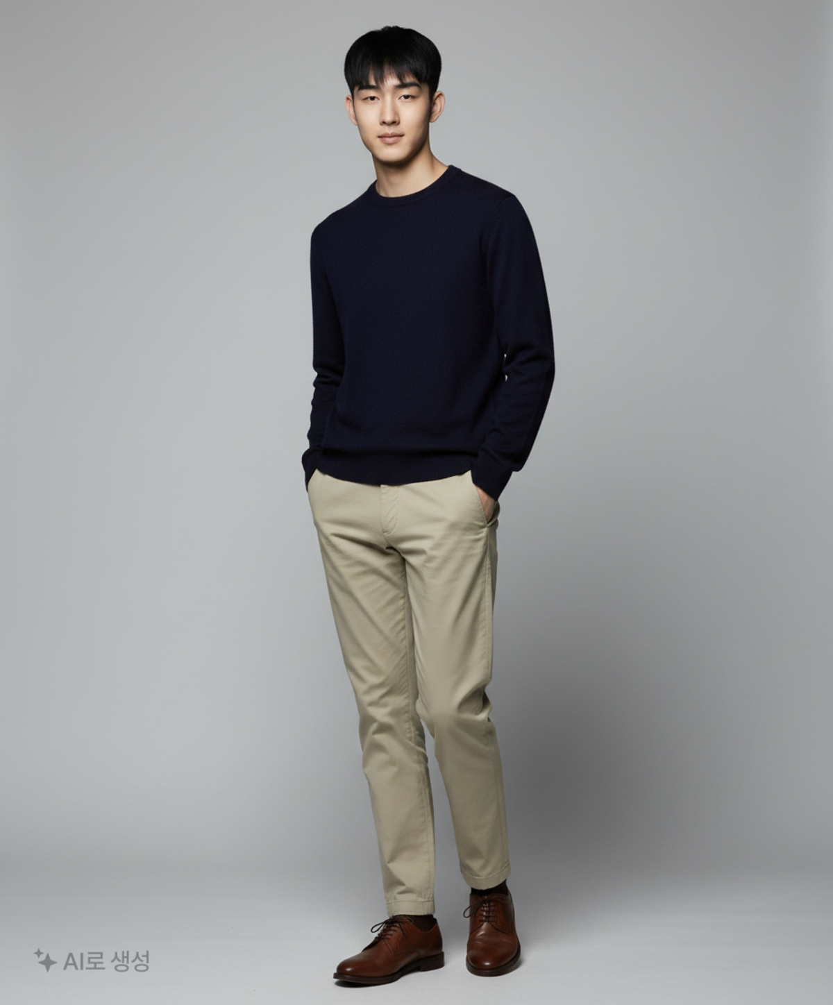 브롬톤 런던(BROMPTON LONDON) SUMMER COTTON BASIC TROUSERS - GREY (P252MPT430) 74