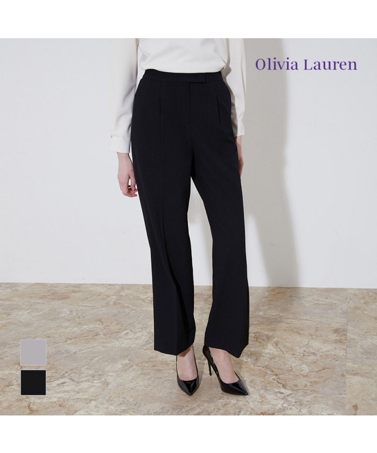 올리비아로렌(OLIVIALAUREN) 와이드 팬츠_VOCGB3S2356