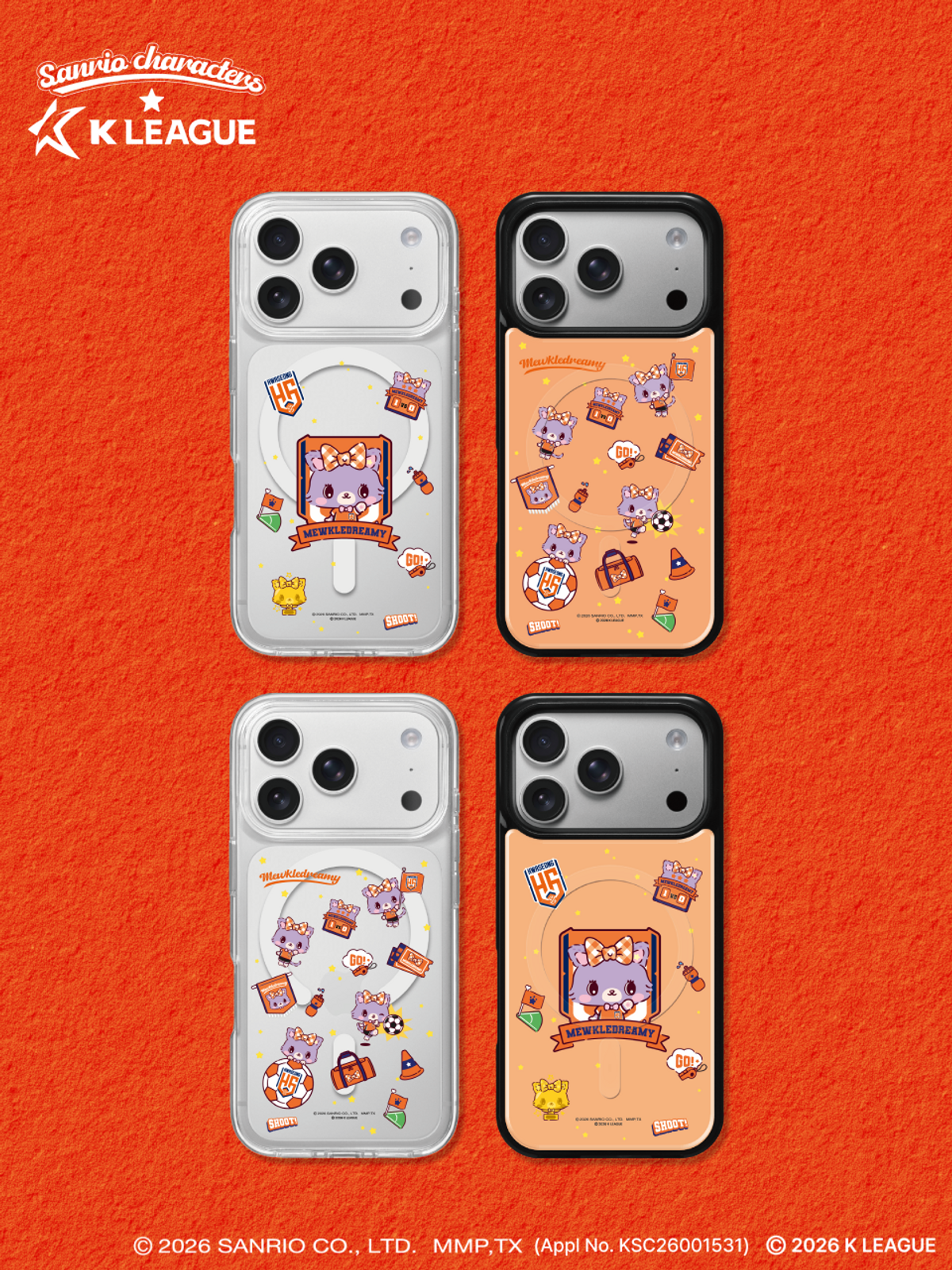 디자인스킨(DESIGNSKIN) [그래픽마켓] 마그넷 그래픽 케이스-K리그X산리오캐릭터즈-화성FC