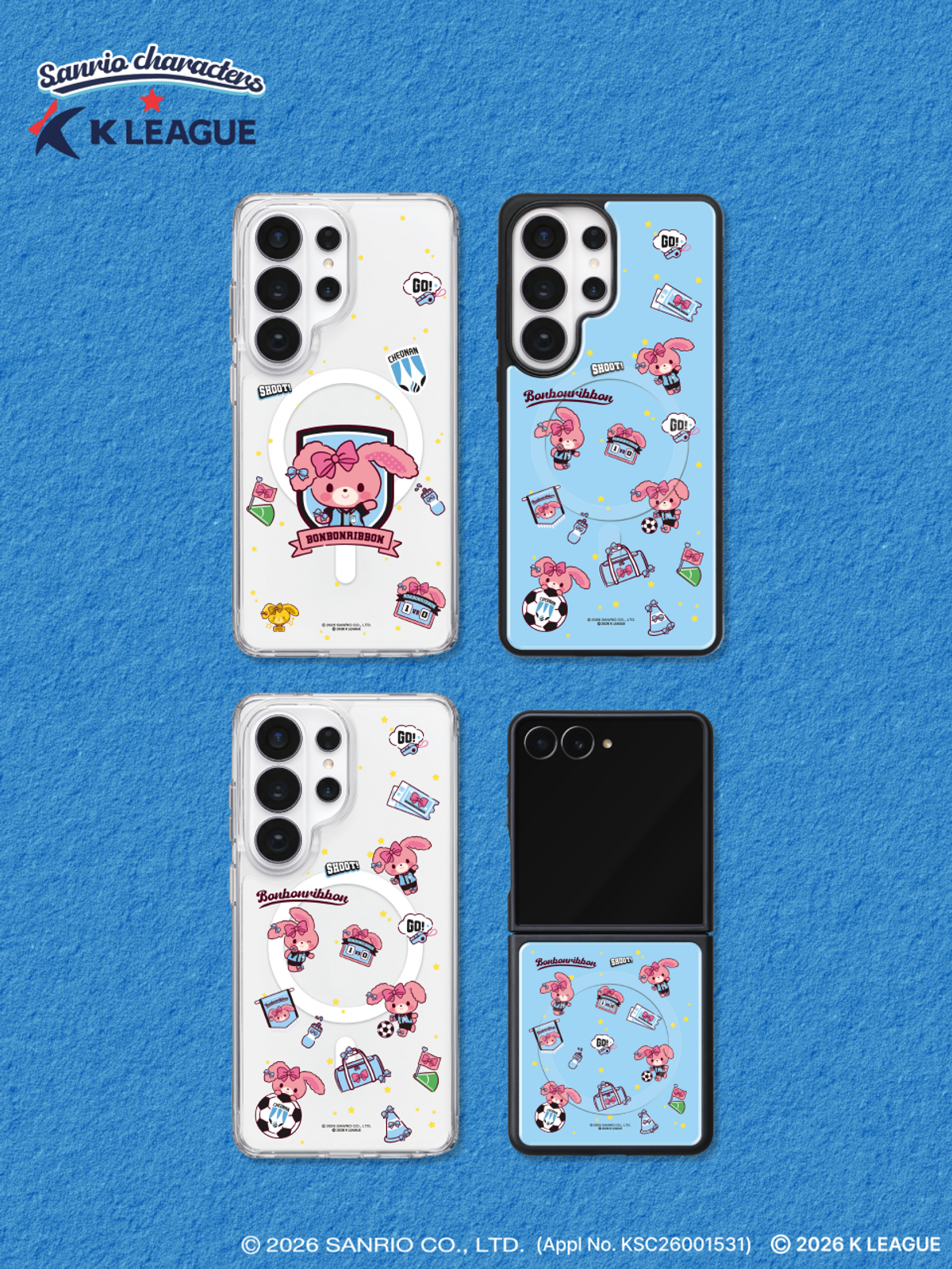 디자인스킨(DESIGNSKIN) [그래픽마켓] 마그넷 그래픽 케이스-K리그X산리오캐릭터즈-천안시티FC