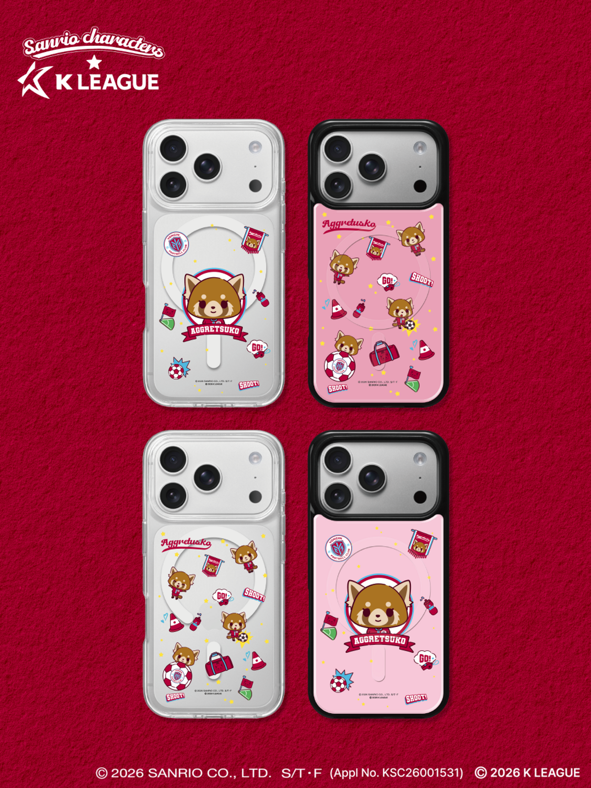 디자인스킨(DESIGNSKIN) [그래픽마켓] 마그넷 그래픽 케이스-K리그X산리오캐릭터즈-용인FC
