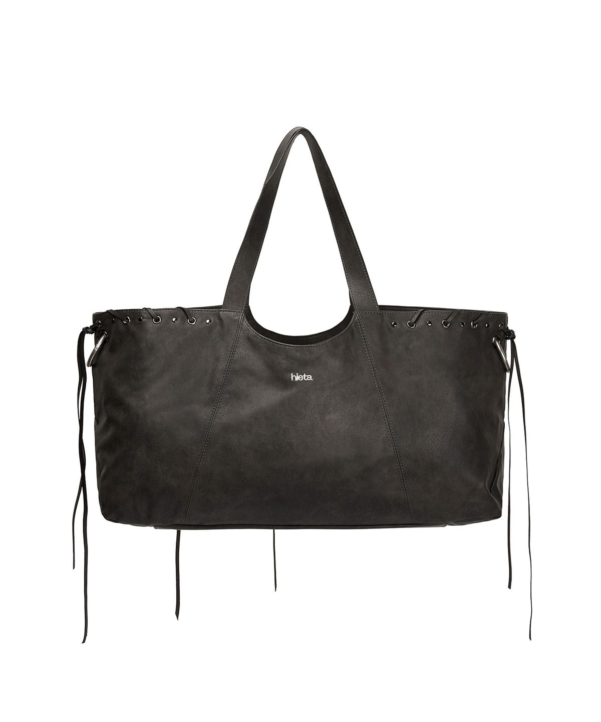 길라아카이브(GILAARCHIVE) [X hieta] BECKY FRINGE BAG_CHARCOAL