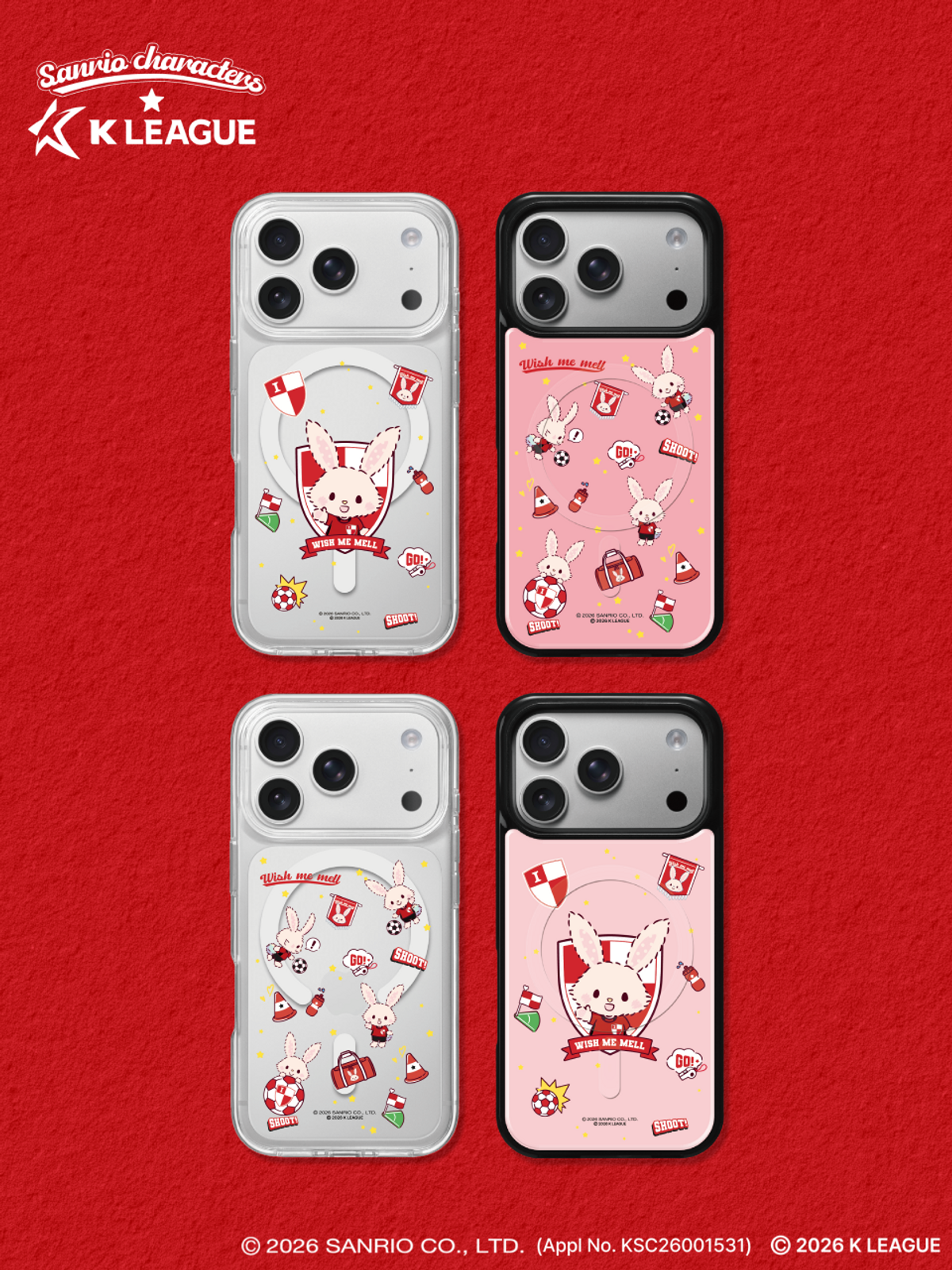 디자인스킨(DESIGNSKIN) [그래픽마켓] 마그넷 그래픽 케이스-K리그X산리오캐릭터즈-부산아이파크