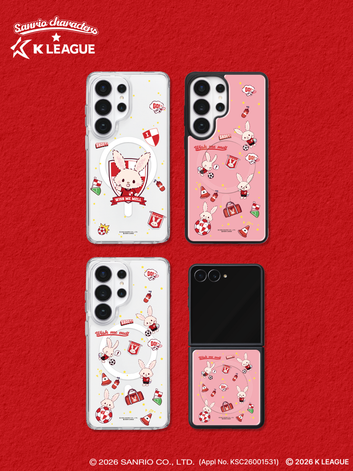 디자인스킨(DESIGNSKIN) [그래픽마켓] 마그넷 그래픽 케이스-K리그X산리오캐릭터즈-부산아이파크
