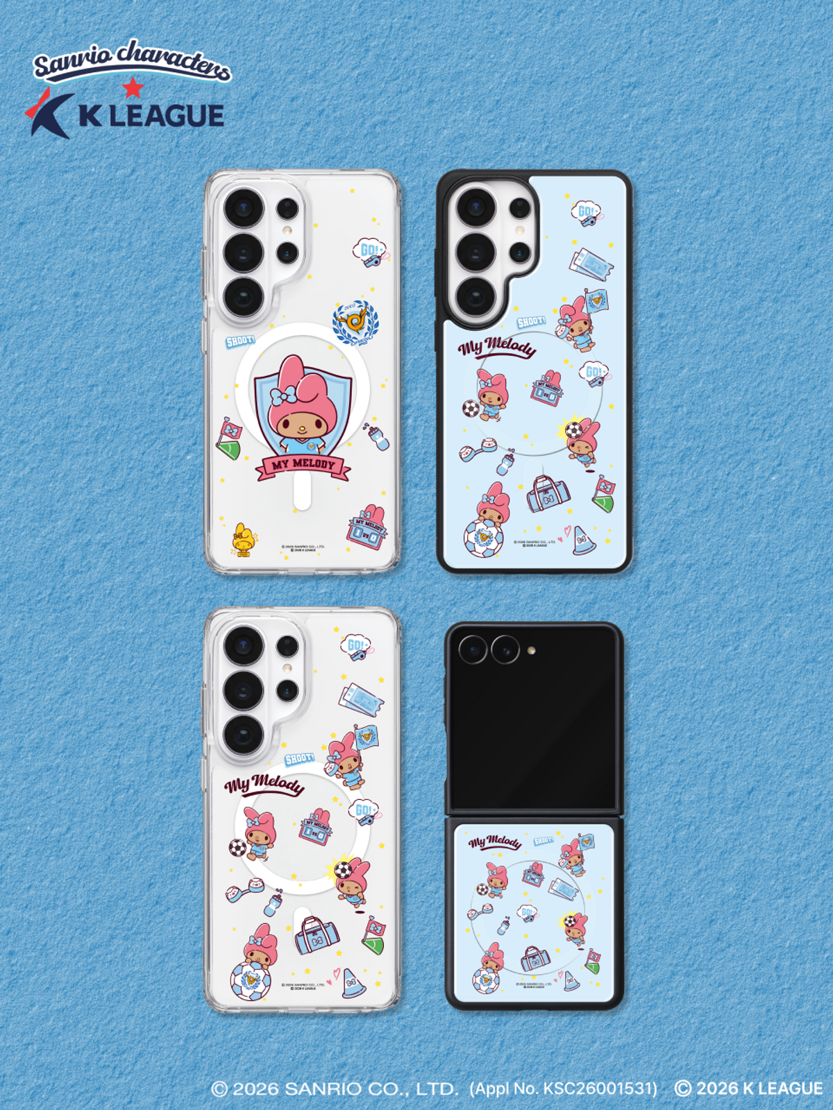 디자인스킨(DESIGNSKIN) [그래픽마켓] 마그넷 그래픽 케이스-K리그X산리오캐릭터즈-대구FC