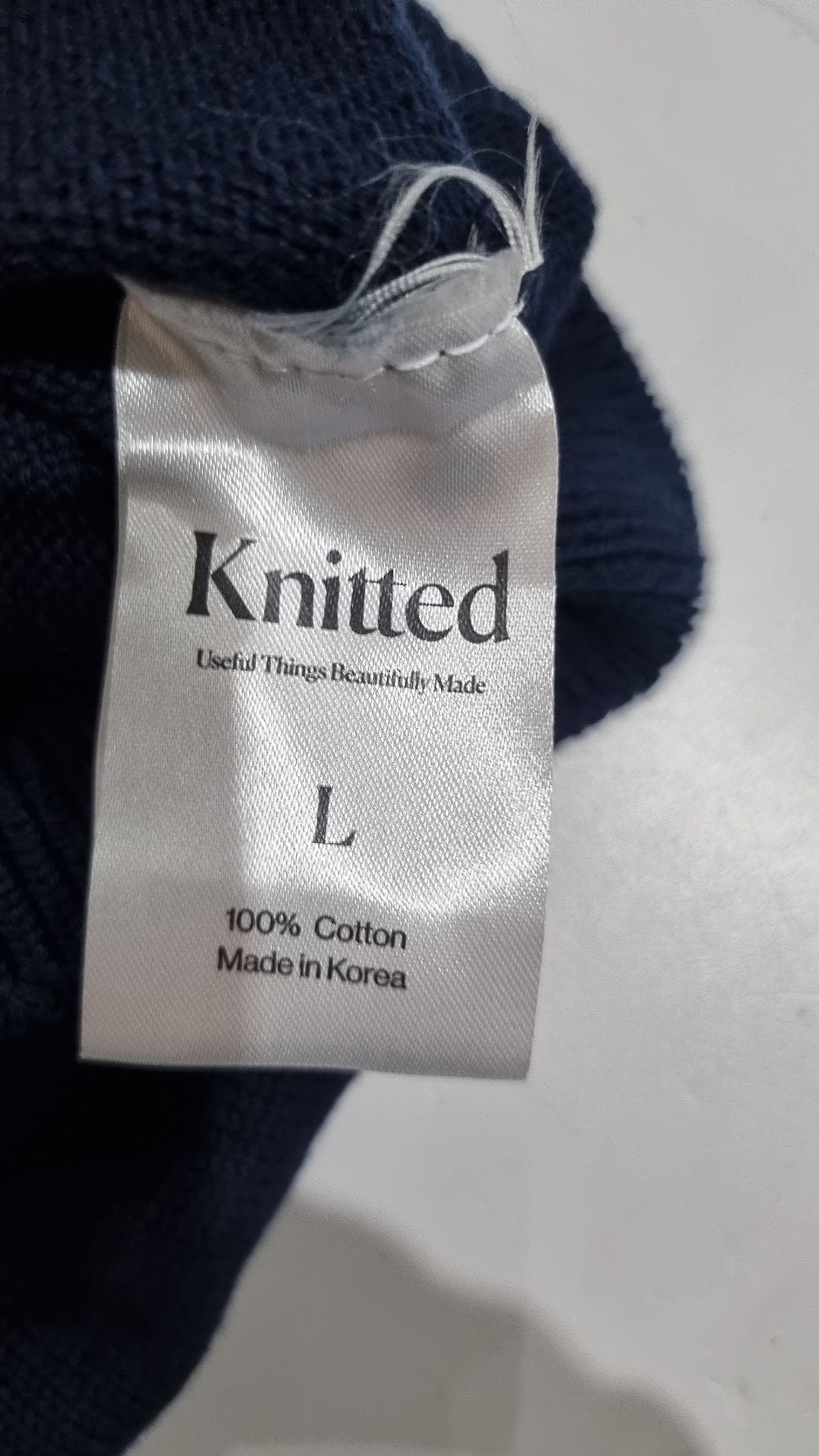 니티드(KNITTED) 니트/스웨터 L