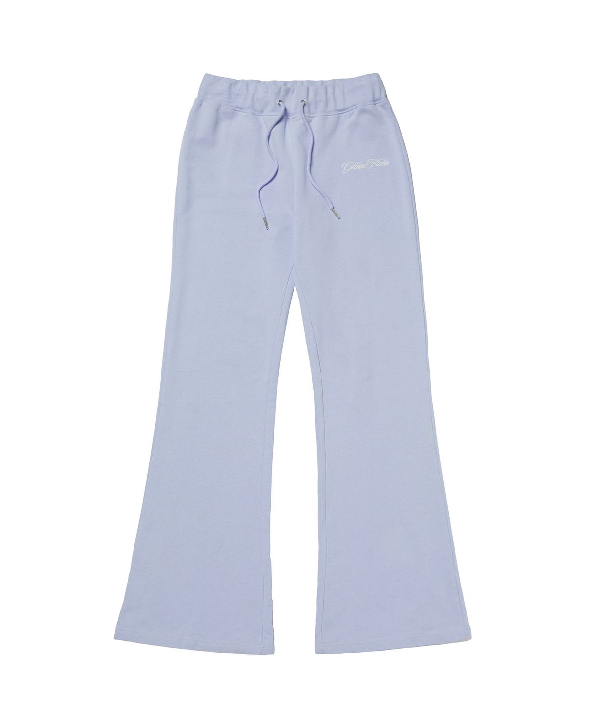 길라아카이브(GILAARCHIVE) [X hieta] SIDE EYELET SIGNATURE LOGO SWEAT PANTS_SKY BLUE