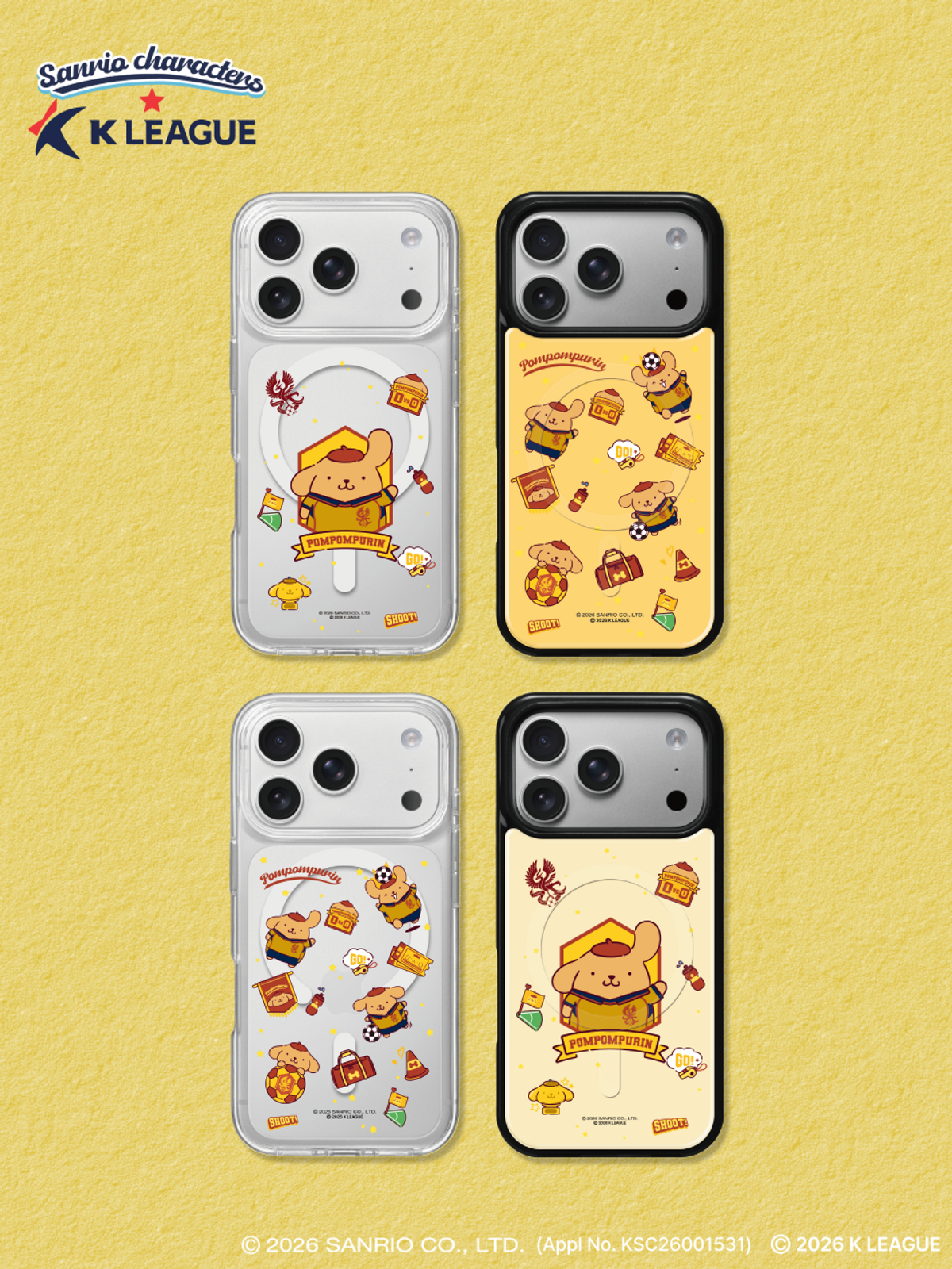 디자인스킨(DESIGNSKIN) [그래픽마켓] 마그넷 그래픽 케이스-K리그X산리오캐릭터즈-광주FC