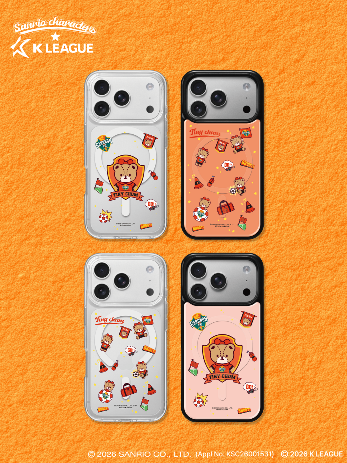 디자인스킨(DESIGNSKIN) [그래픽마켓] 마그넷 그래픽 케이스-K리그X산리오캐릭터즈-강원FC