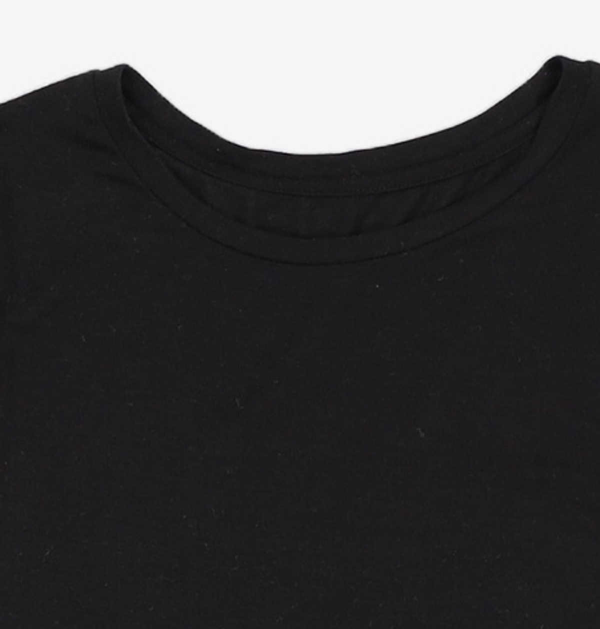 던스트(DUNST) ESSENTIAL LAYERED T-SHIRT BLACK_UDTS4A201BK S