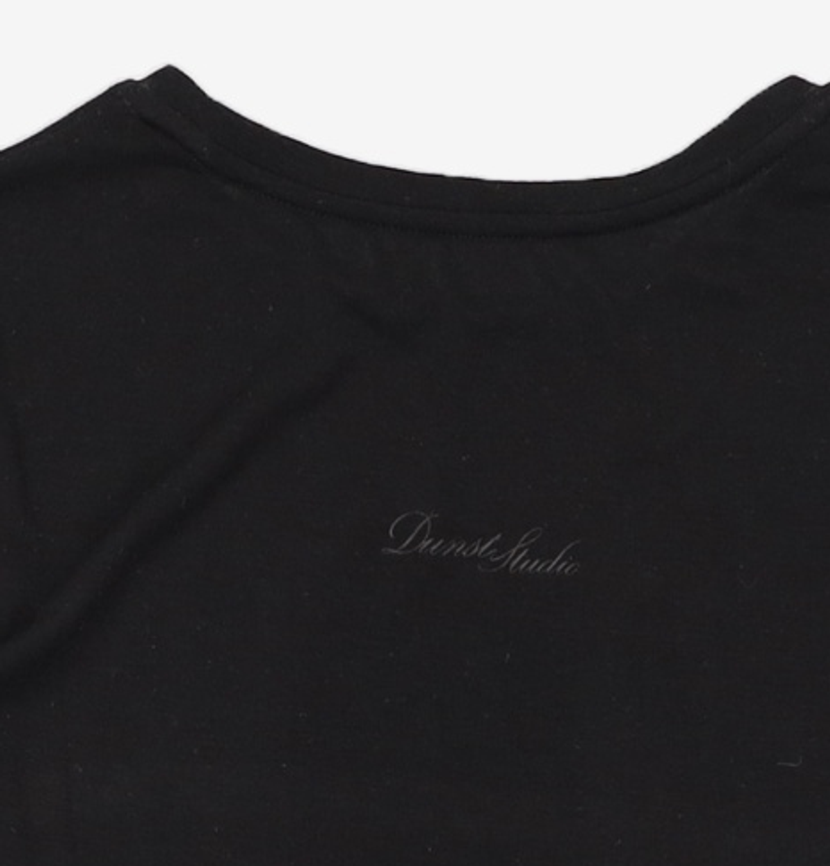 던스트(DUNST) ESSENTIAL LAYERED T-SHIRT BLACK_UDTS4A201BK S