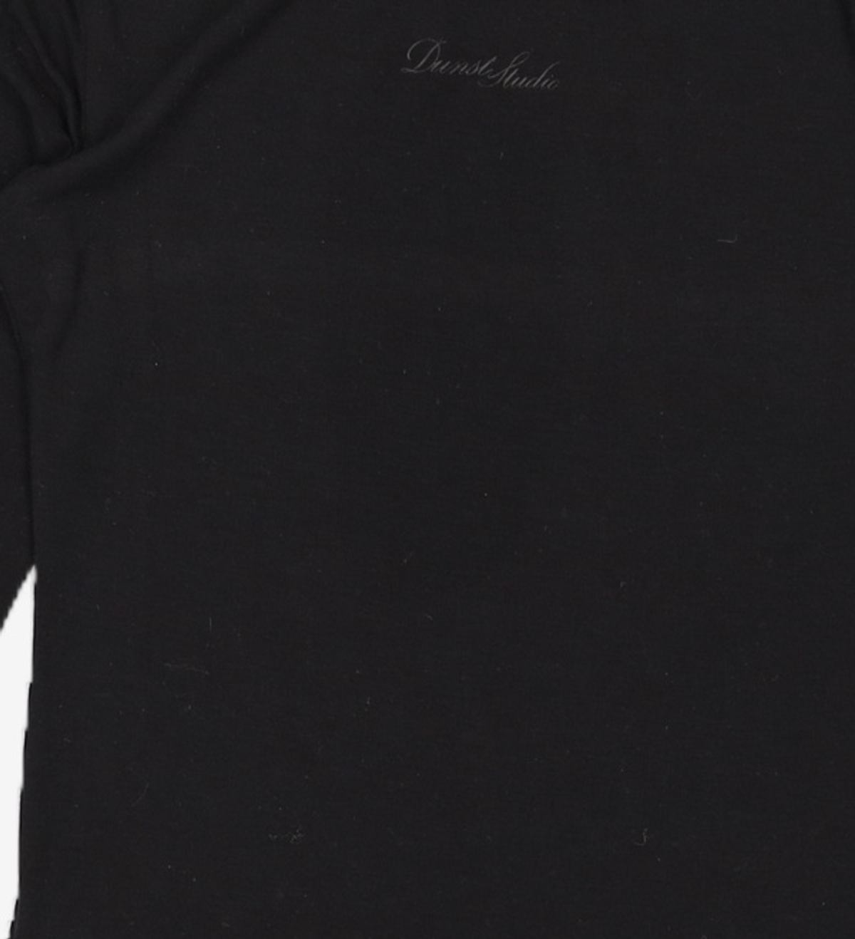 던스트(DUNST) ESSENTIAL LAYERED T-SHIRT BLACK_UDTS4A201BK S
