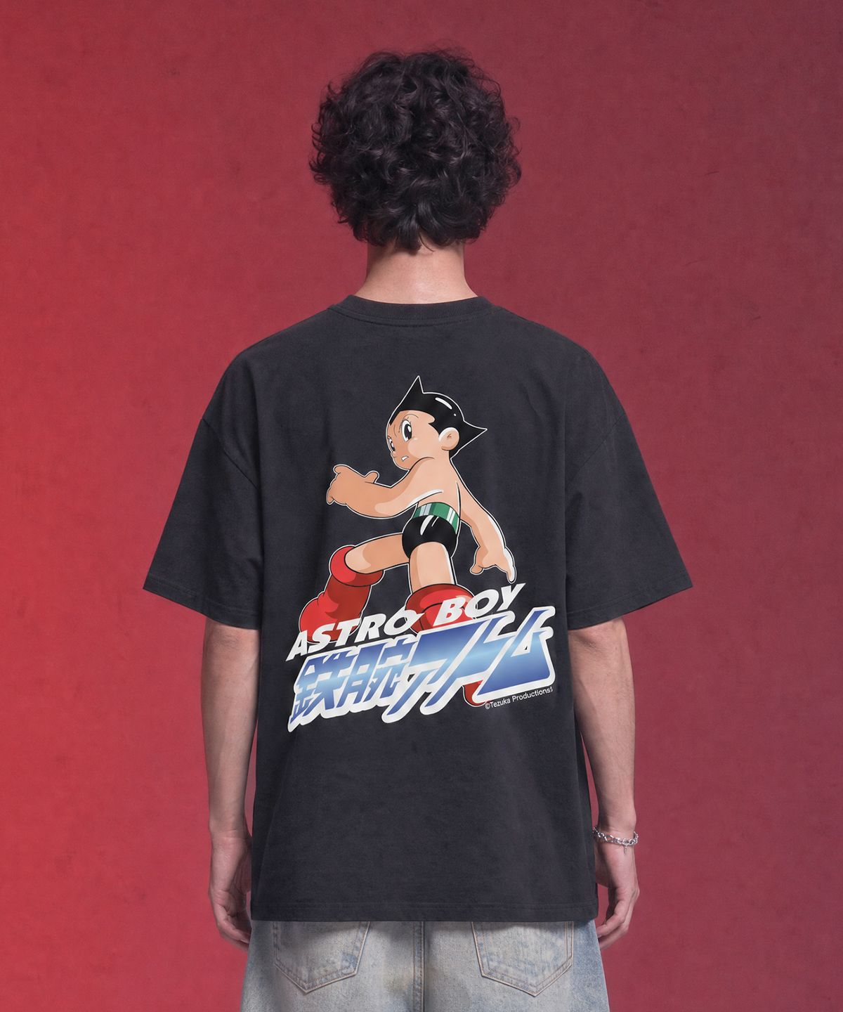 러기드하우스(RUGGED HOUSE) 러기드하우스X아톰 ASTRO BOY CLASSIC POSE TEE 블랙