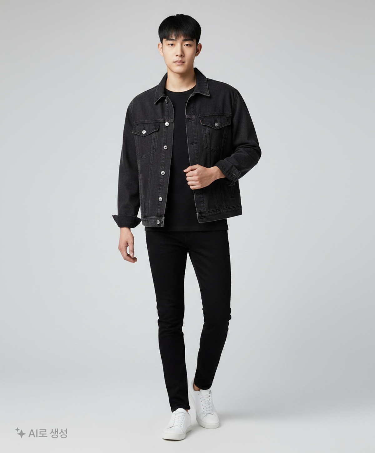 에이치앤엠(H&M) 데님/트러커 재킷 L