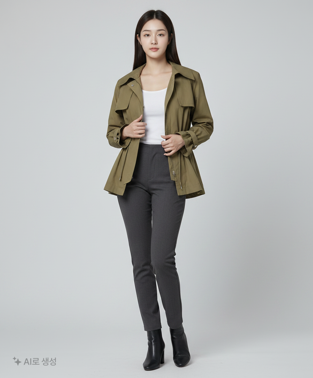 시슬리(SISLEY) 사파리/헌팅 재킷 42