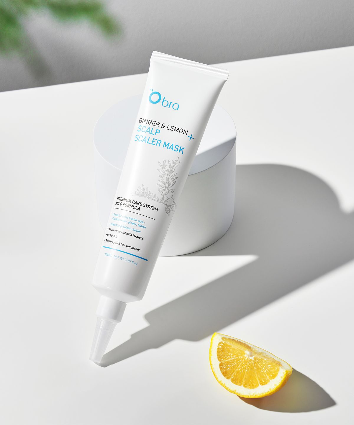 오브라(OBRA) 진저 앤 레몬 두피2종 세트 [앰플토닉 150ml +스케일러 마스크150ml]