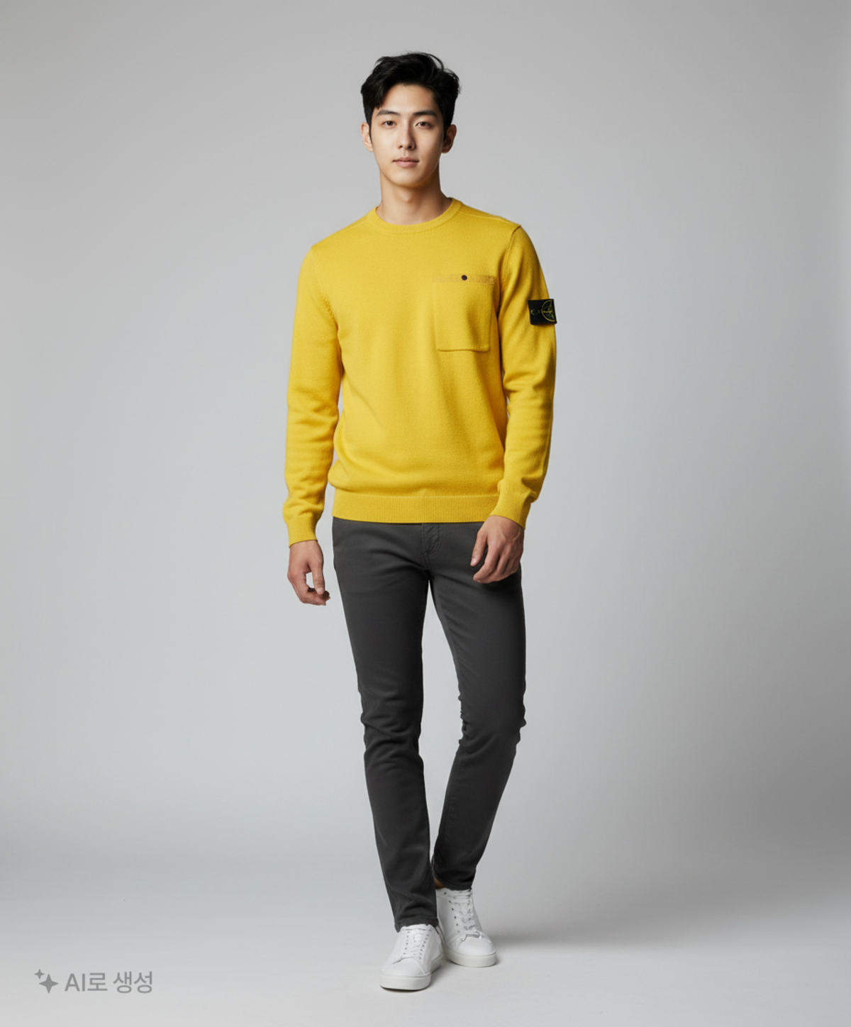 스톤아일랜드(STONE ISLAND) 긴소매 티셔츠 100