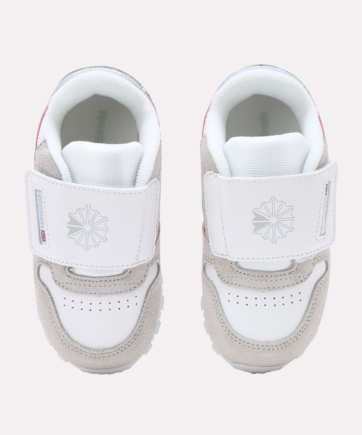 리복(REEBOK) 클래식 레더 인펀트 - 그레이:핑크 / 100295305