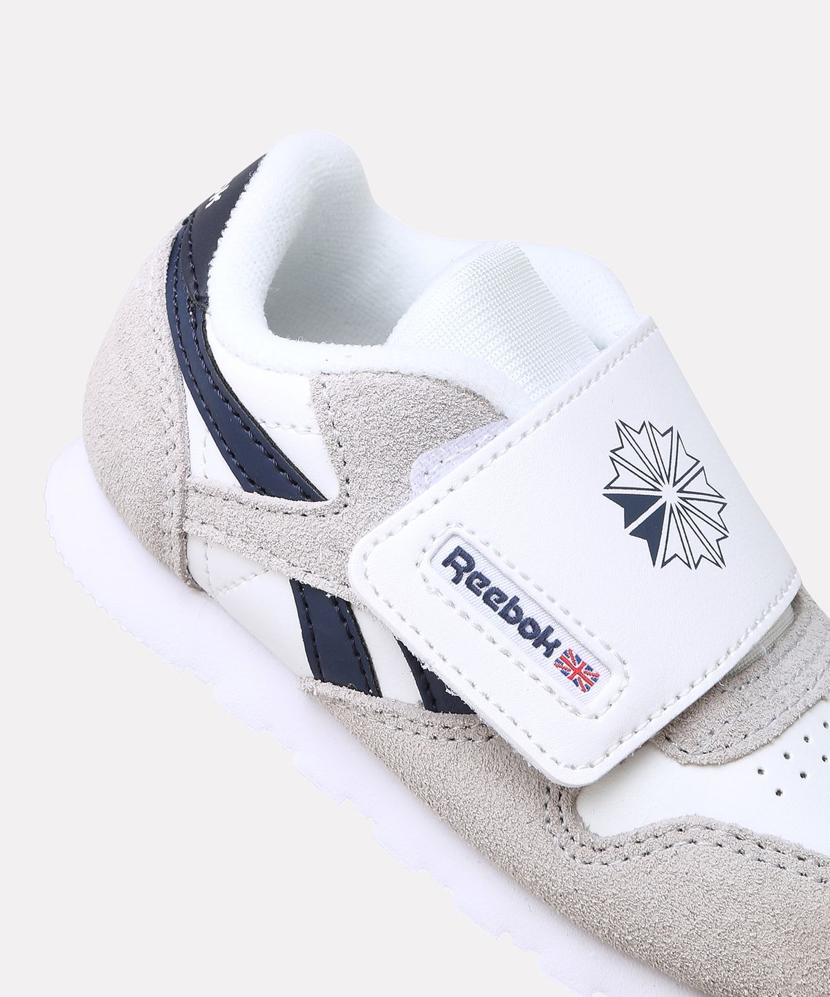 리복(REEBOK) 클래식 레더 인펀트 - 그레이:네이비 / 100269422