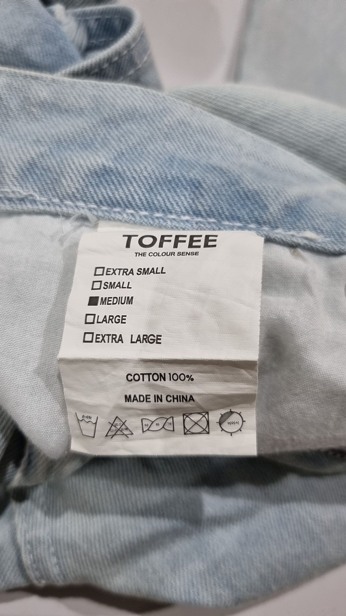 토피(TOFFEE) 청/데님 팬츠 M