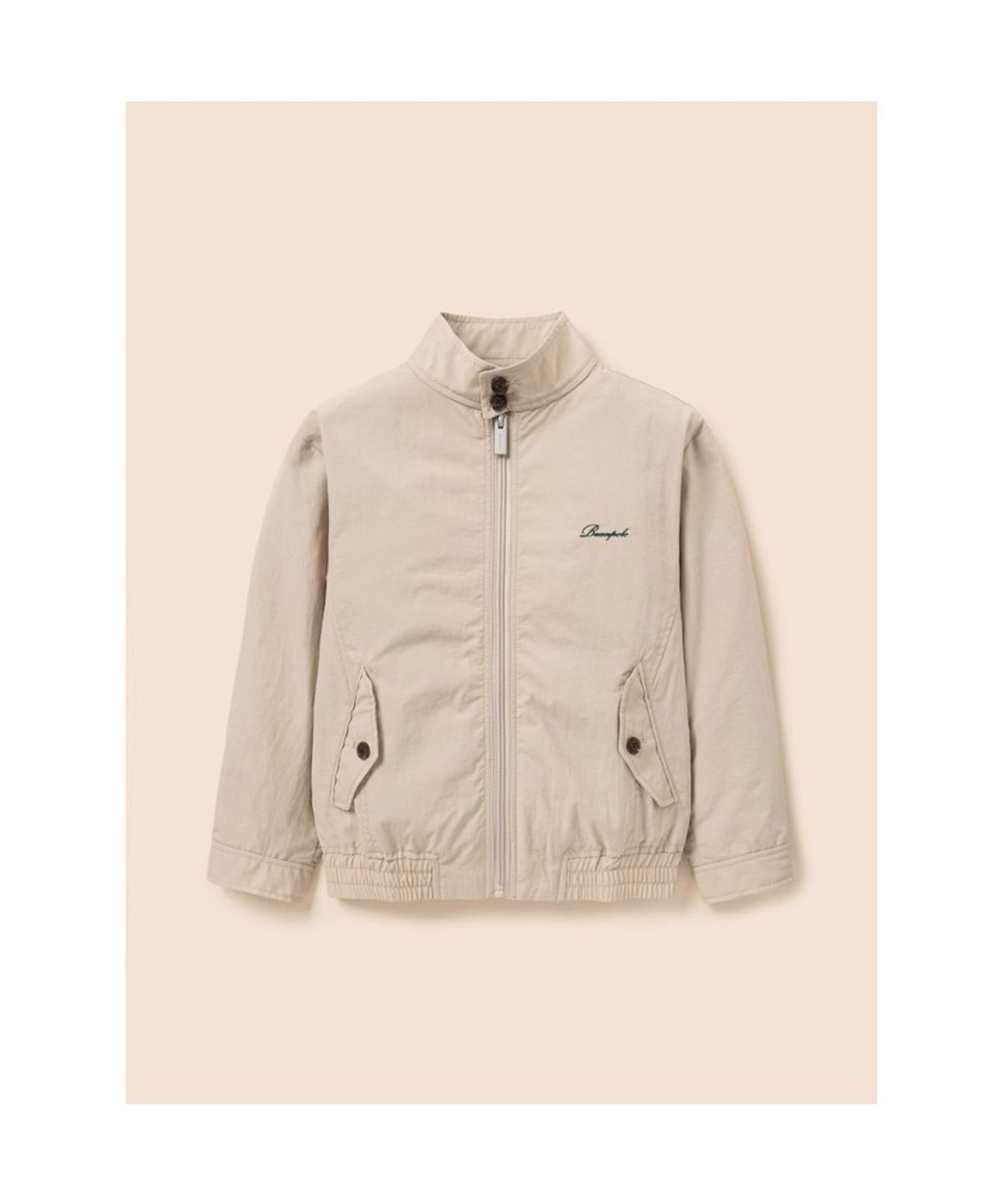 빈폴 키즈(BEANPOLE KIDS) [Essential] 헤링턴 안감 재킷  베이지 (BI6839UE2A)