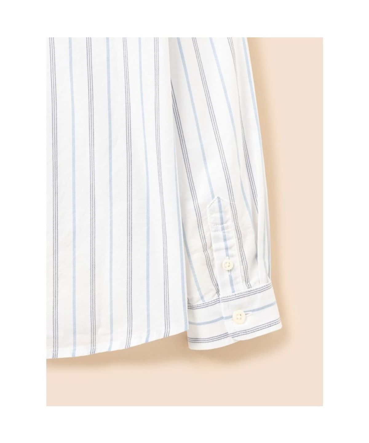 빈폴 키즈(BEANPOLE KIDS) 클래식 멀티 스트라이프 셔츠  화이트 (BI6864U031)