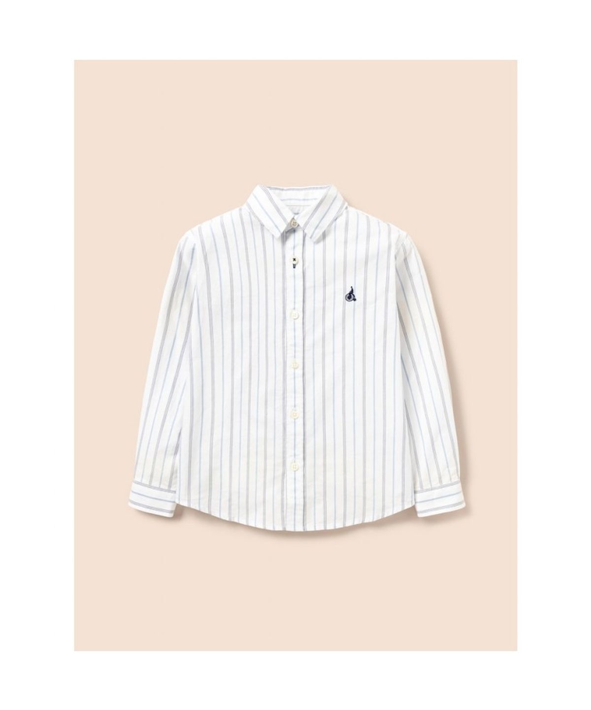 빈폴 키즈(BEANPOLE KIDS) 클래식 멀티 스트라이프 셔츠  화이트 (BI6864U031)