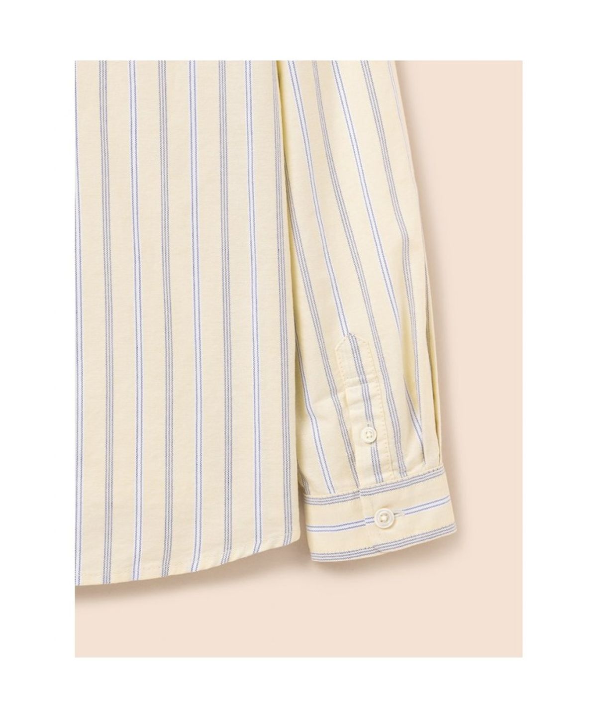 빈폴 키즈(BEANPOLE KIDS) 클래식 멀티 스트라이프 셔츠  옐로우 (BI6864U03E)