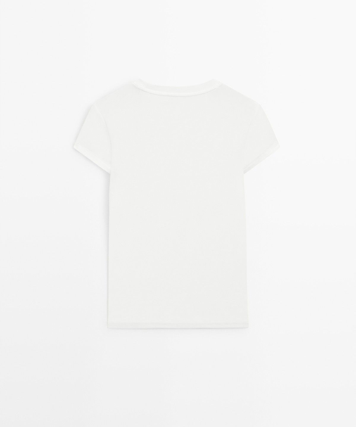 마시모두띠(MASSIMO DUTTI) 슬림 핏 반팔 티셔츠