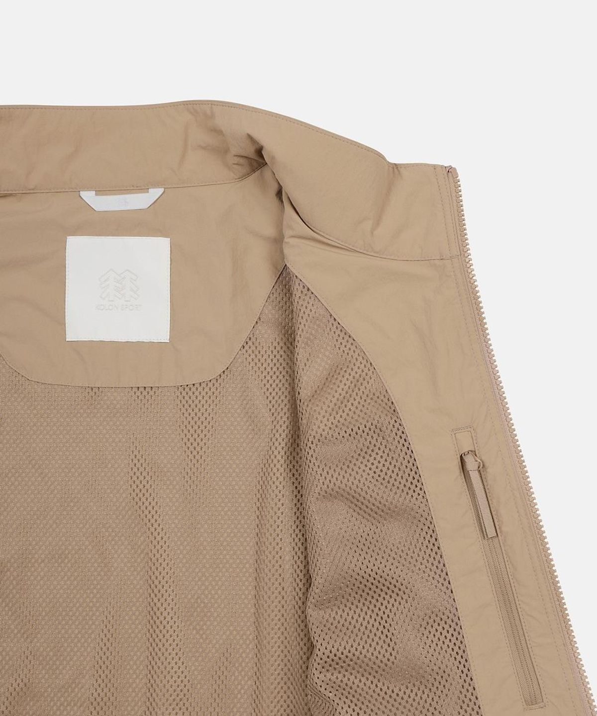 코오롱스포츠(KOLON SPORT) 남성 스탠드넥 재킷 TLJJA26461BEI