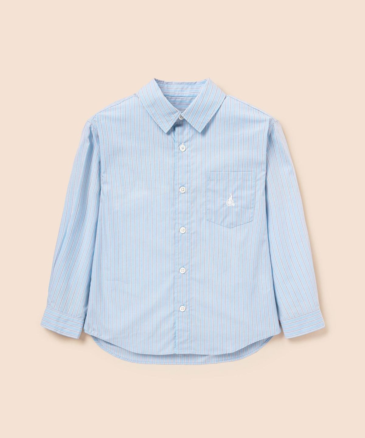 빈폴 키즈(BEANPOLE KIDS) 클래식 스트라이프 셔츠  스카이 블루 (BI6864U04Q)