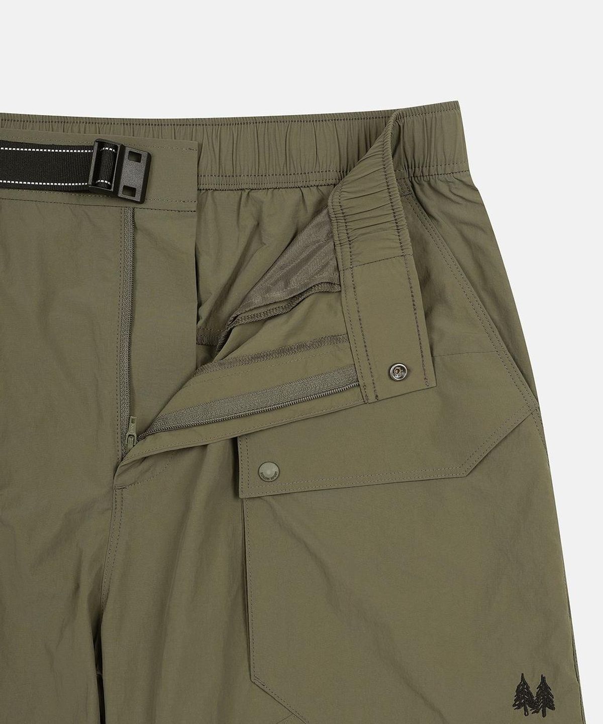 코오롱스포츠(KOLON SPORT) 남성 루즈핏 디테쳐블 팬츠 TLPNA26401KHA