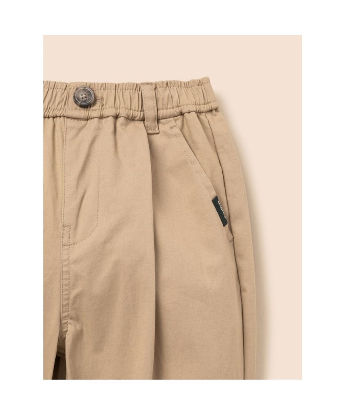 빈폴 키즈(BEANPOLE KIDS) [Essential] 원턱 치노 팬츠  베이지 (BI6821UE1A)