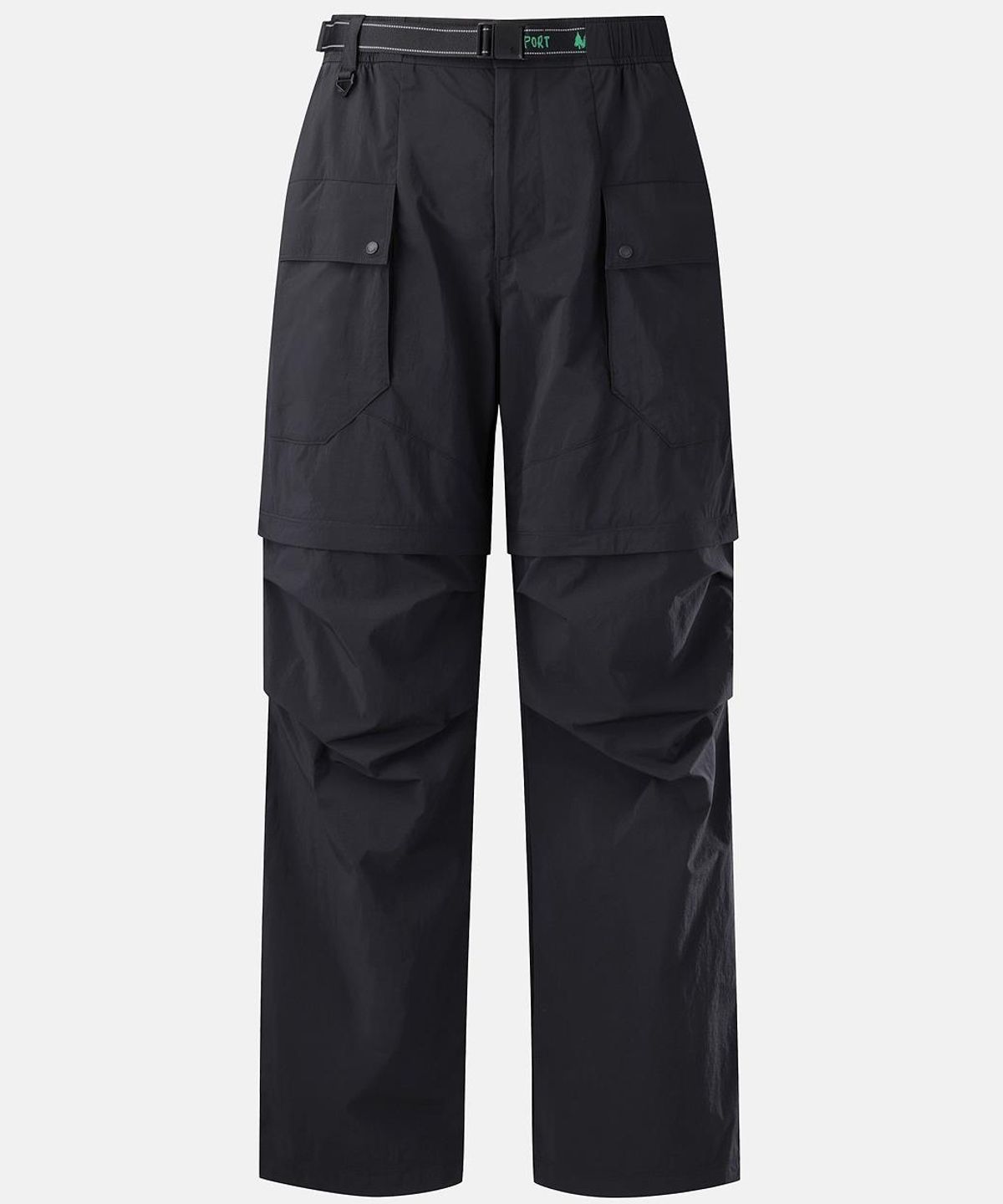 코오롱스포츠(KOLON SPORT) 남성 루즈핏 디테쳐블 팬츠 TLPNA26401BLK
