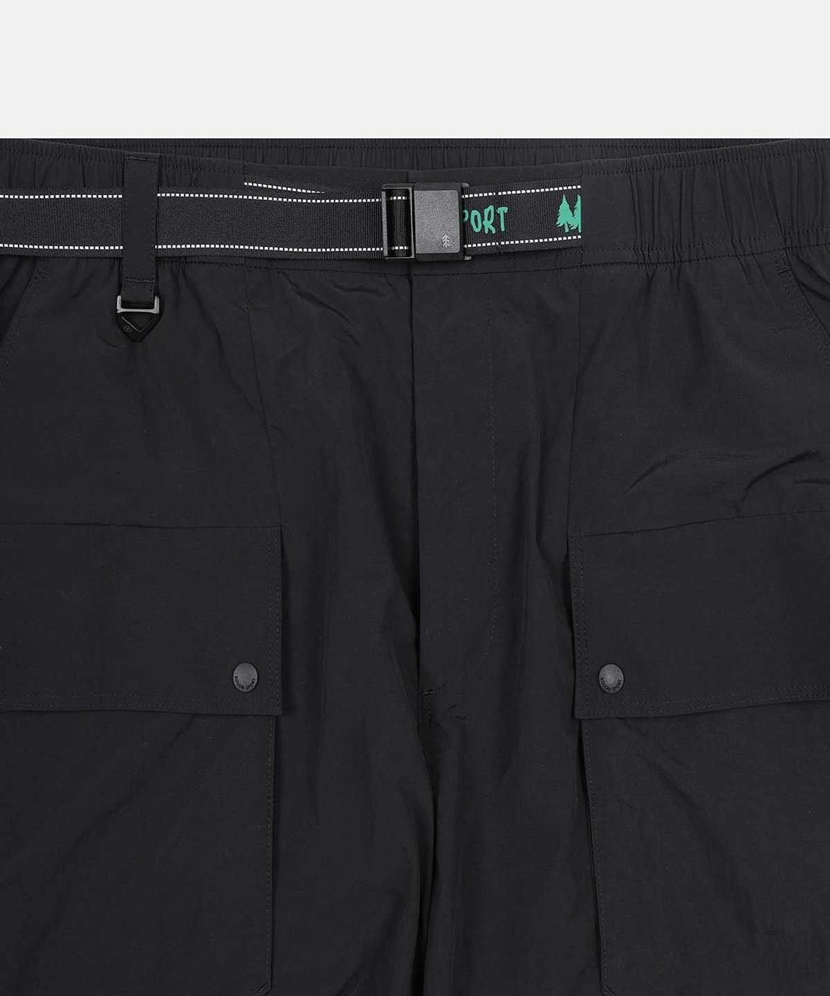 코오롱스포츠(KOLON SPORT) 남성 루즈핏 디테쳐블 팬츠 TLPNA26401BLK