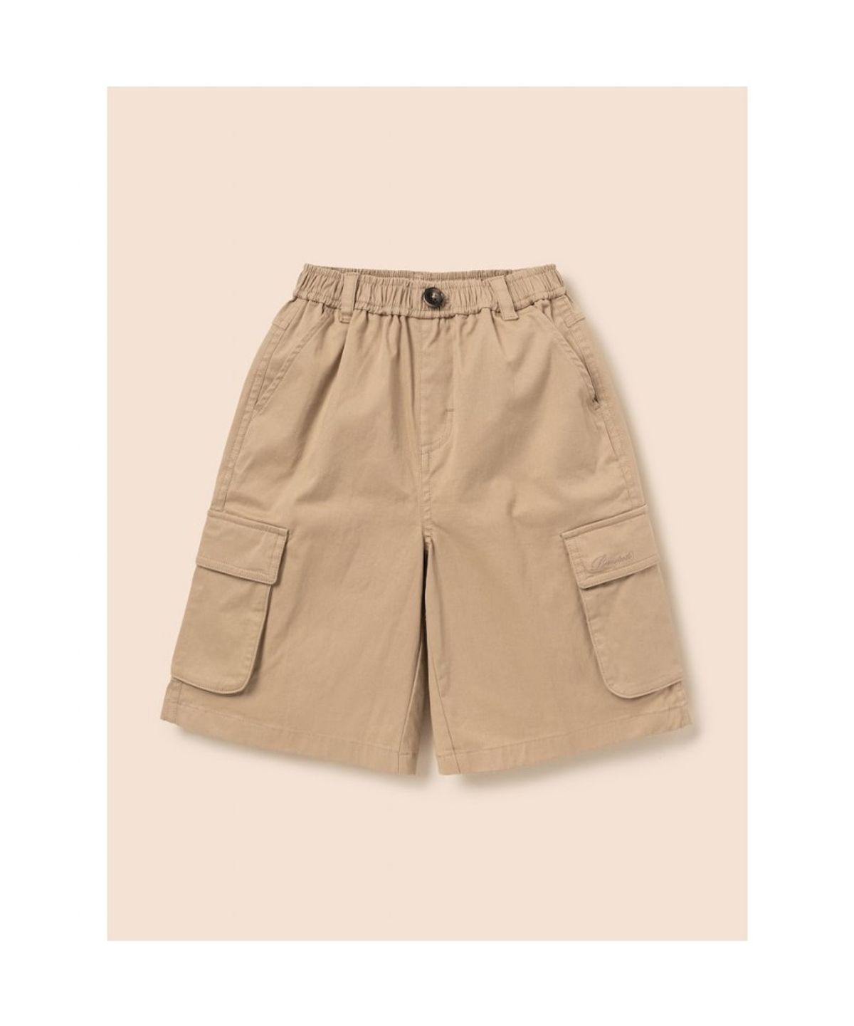 빈폴 키즈(BEANPOLE KIDS) 치노 카고형 버뮤다 팬츠  베이지 (BI6825U01A)