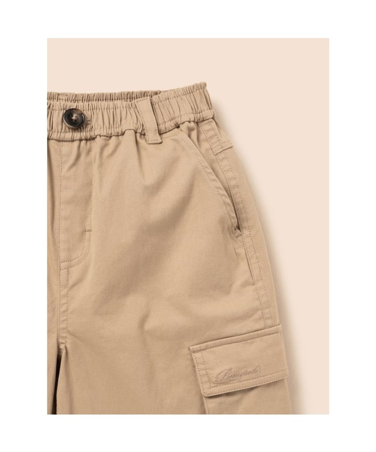 빈폴 키즈(BEANPOLE KIDS) 치노 카고형 버뮤다 팬츠  베이지 (BI6825U01A)