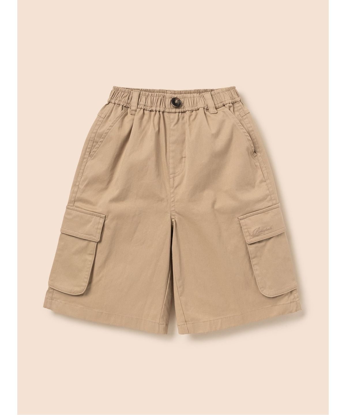 빈폴 키즈(BEANPOLE KIDS) 치노 카고형 버뮤다 팬츠  베이지 (BI6825U01A)