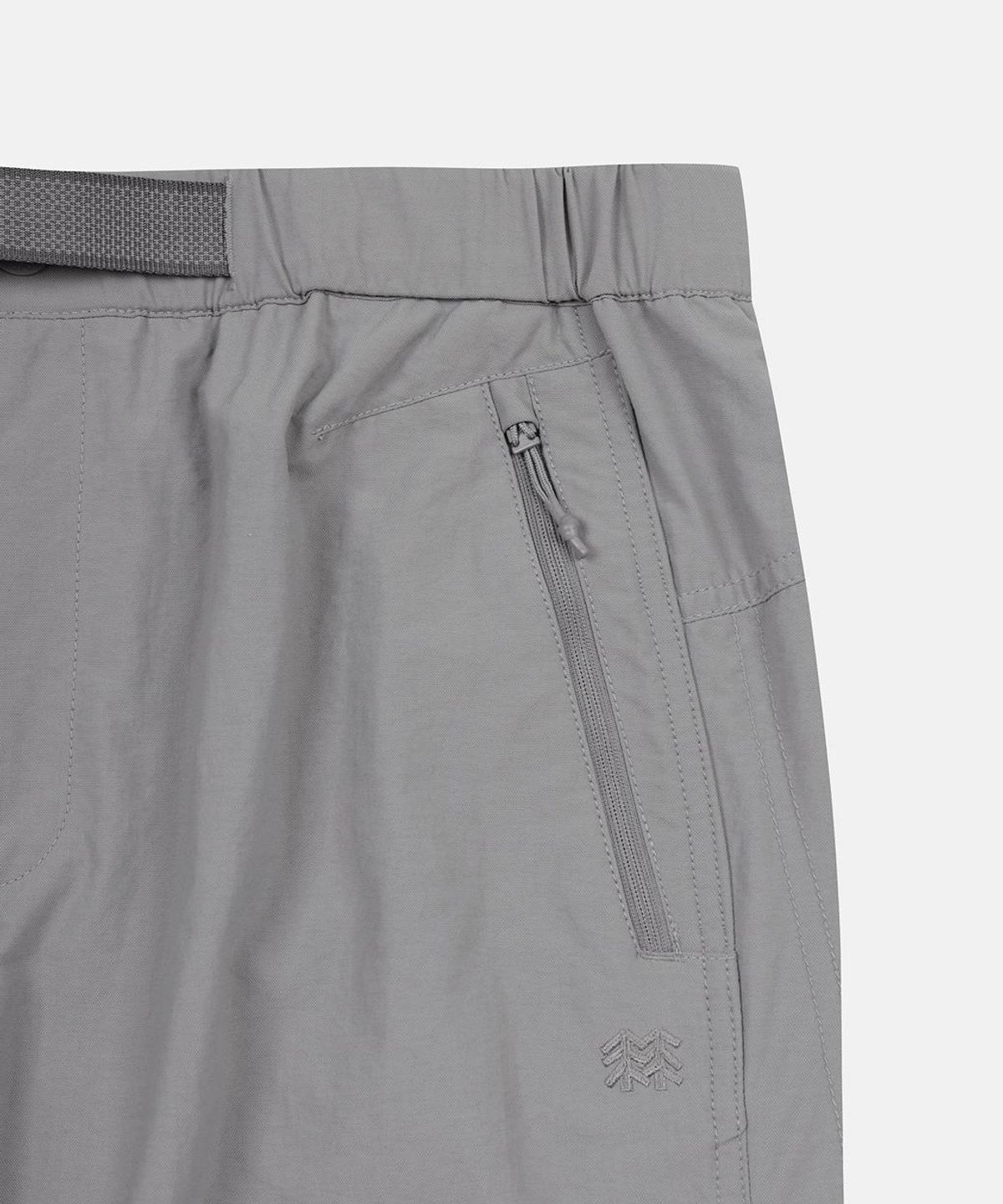 코오롱스포츠(KOLON SPORT) 남성 타슬란 와이드핏 퍼커링 팬츠 (SET-UP) JWPNA26121GRY