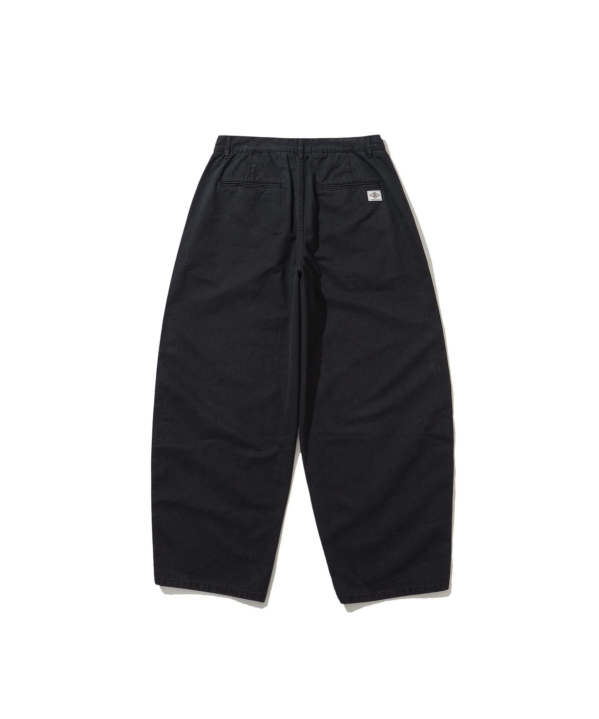 앵글런(ANGLAN) [Kracker House] Side Line Chino Pants - Black