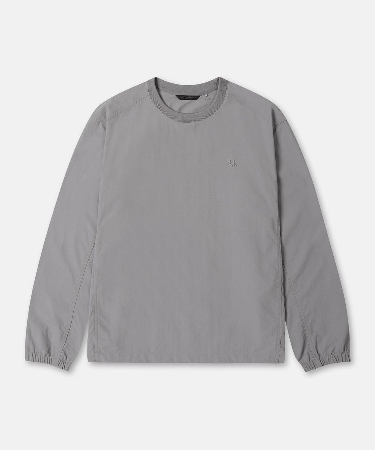 코오롱스포츠(KOLON SPORT) 남성 우븐 라운드 맨투맨 (SET-UP) JWTBA26121GRY