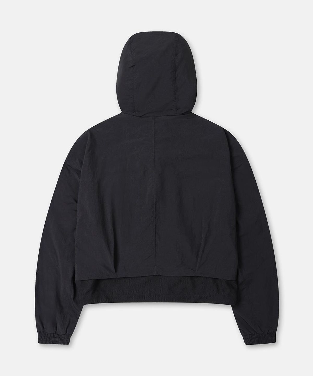 코오롱스포츠(KOLON SPORT) 여성 메쉬 크롭 후드 재킷 TVJJA26402BLK