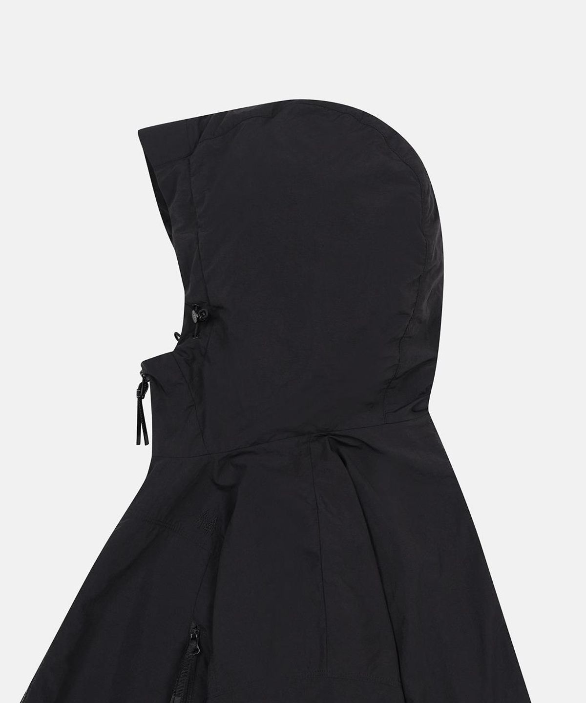 코오롱스포츠(KOLON SPORT) 여성 메쉬 크롭 후드 재킷 TVJJA26402BLK