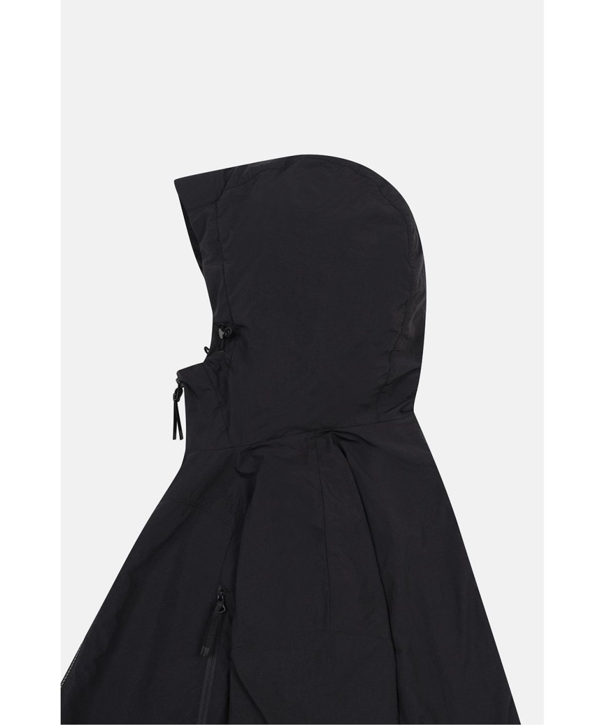 코오롱스포츠(KOLON SPORT) 여성 메쉬 크롭 후드 재킷 TVJJA26402BLK