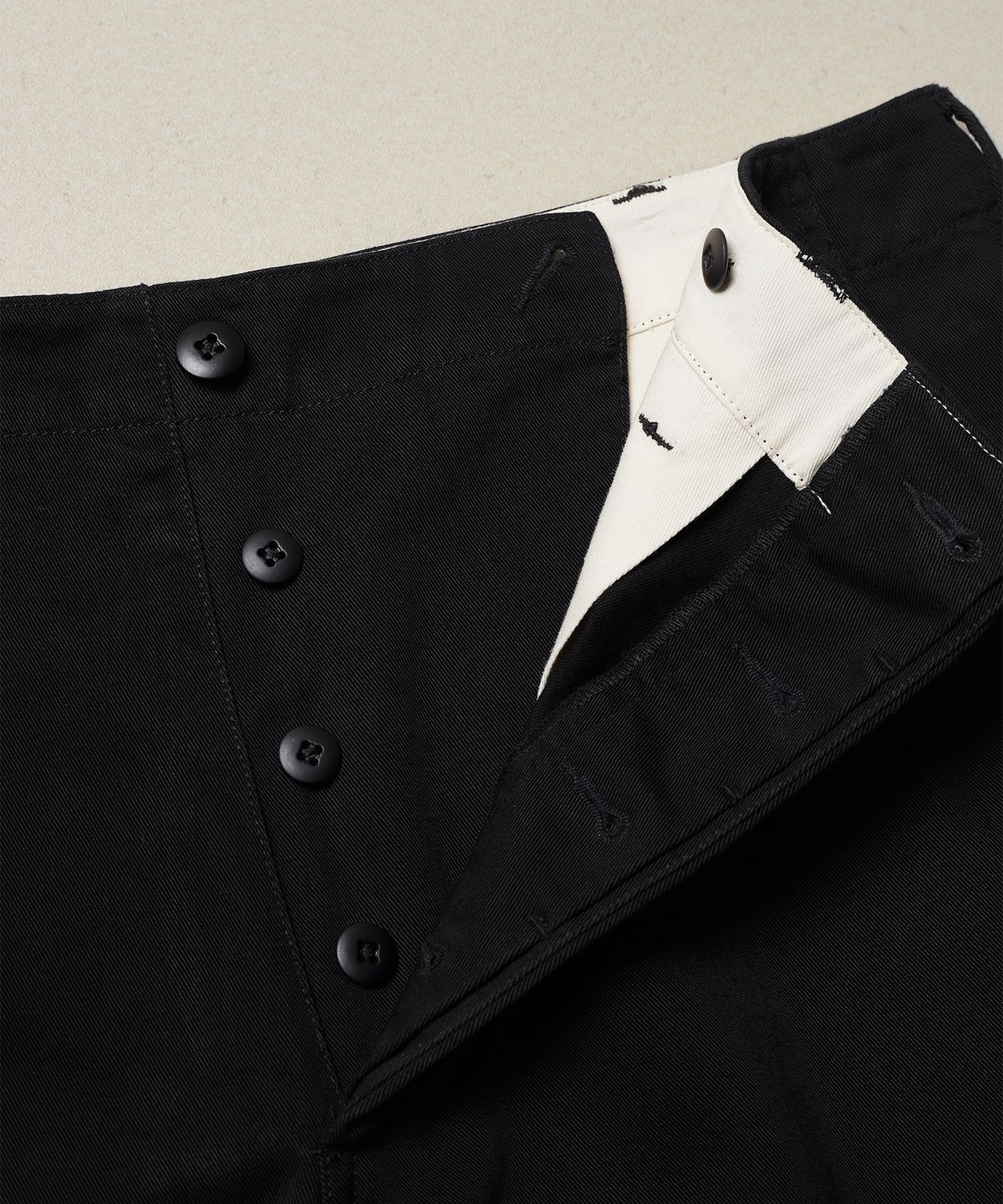 에스파이(ESFAI) OFFICER SERVICE PANTS (BLACK)