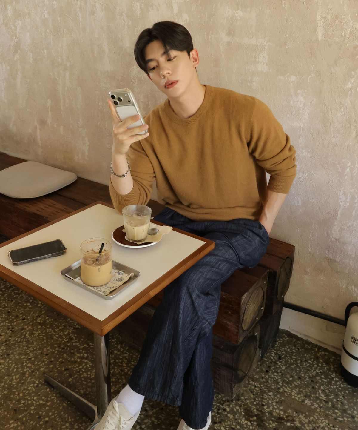 더니트컴퍼니(THEKNITCOMPANY) 파인 캐시미어 100 크루넥 10color