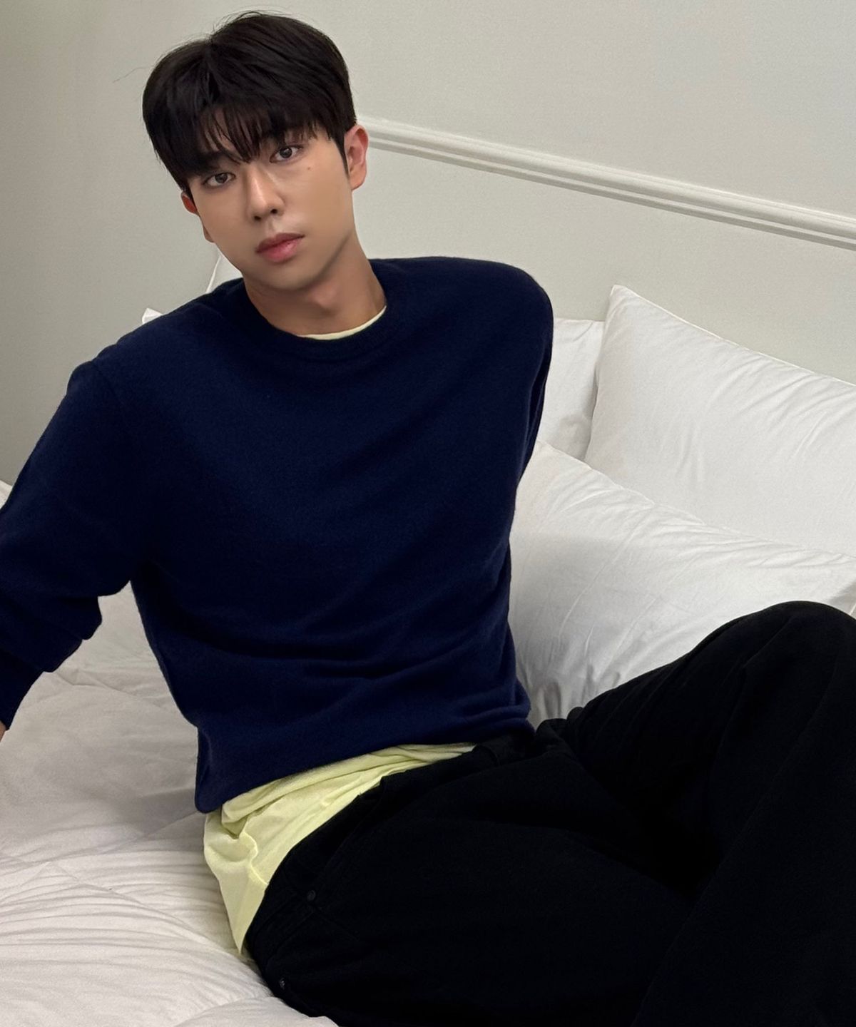 더니트컴퍼니(THEKNITCOMPANY) 파인 캐시미어 100 크루넥 10color