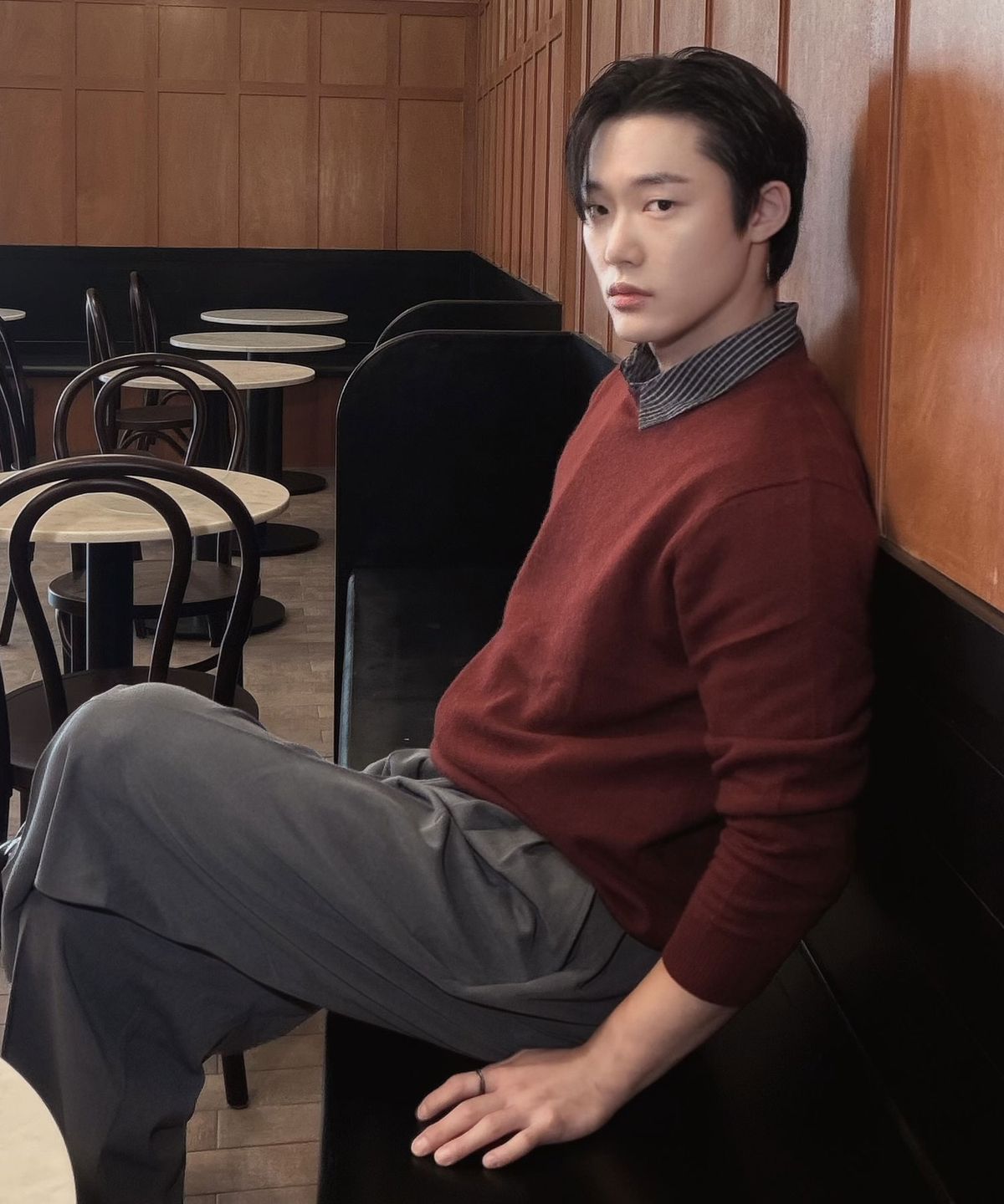 더니트컴퍼니(THEKNITCOMPANY) 파인 캐시미어 100 크루넥 10color