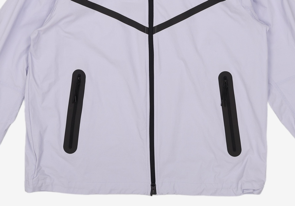 나이키(NIKE) 테크 윈드러너 우븐 풀집 재킷 M - 고스트:블랙 / HM7152-057 L