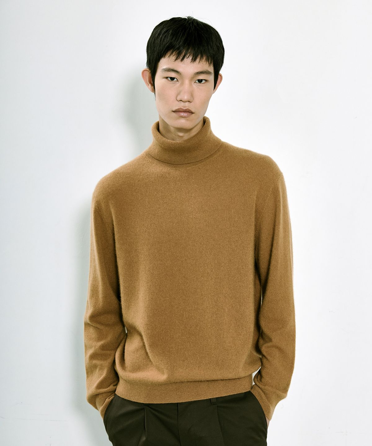 더니트컴퍼니(THEKNITCOMPANY) 파인 캐시미어 100 터틀넥 8color